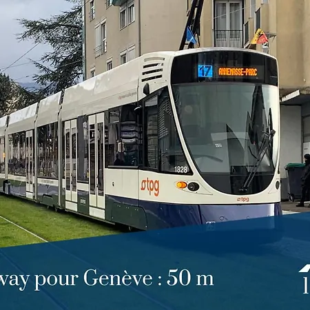 Homey Mosa - Au Pied Du Tram - Proche Centre - Balcon Prive - Wifi Et Netflix Annemasse Extérieur photo