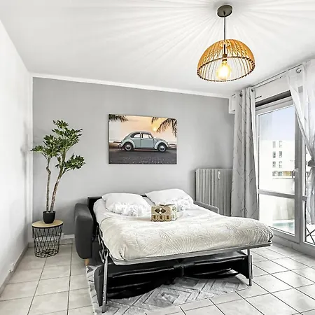 Homey Mosa - Au Pied Du Tram - Proche Centre - Balcon Prive - Wifi Et Netflix Annemasse Extérieur photo