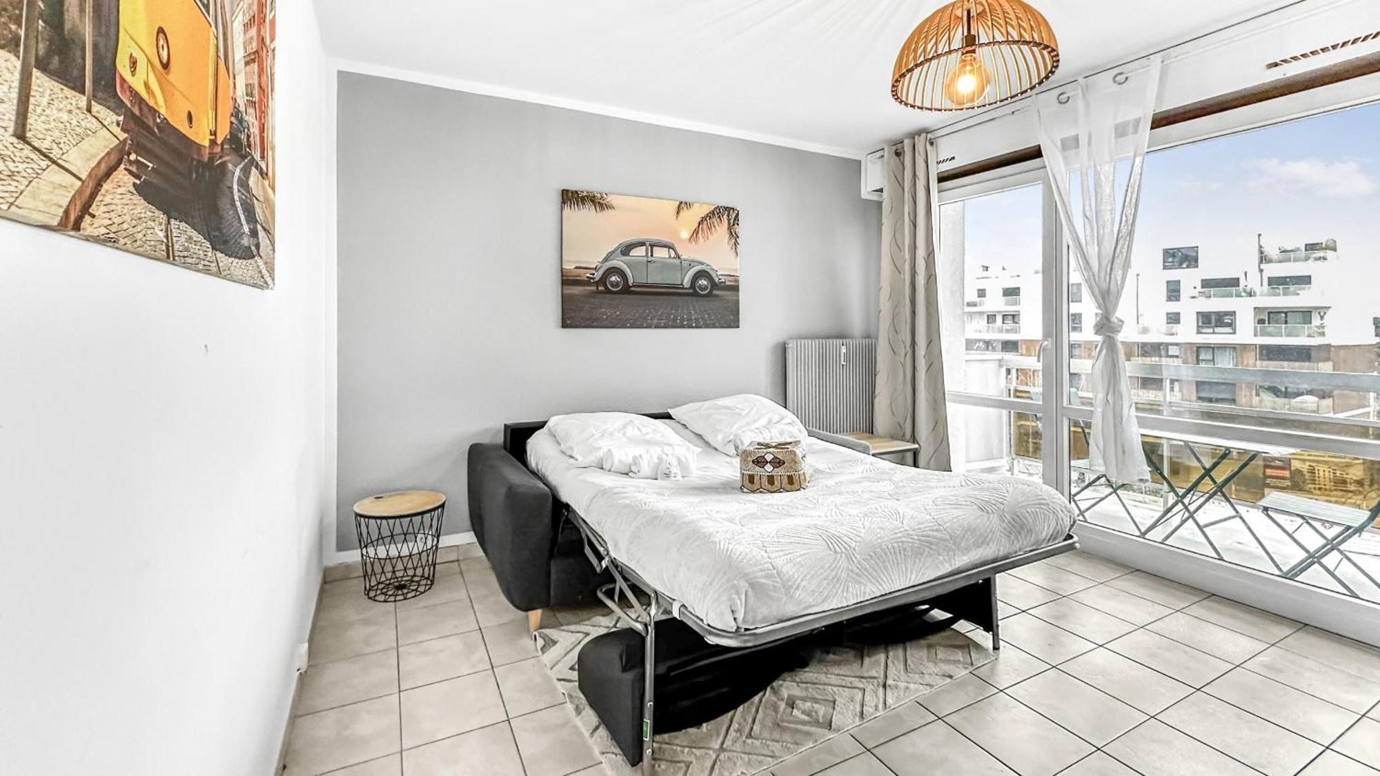 Homey Mosa - Au Pied Du Tram - Proche Centre - Balcon Prive - Wifi Et Netflix Annemasse